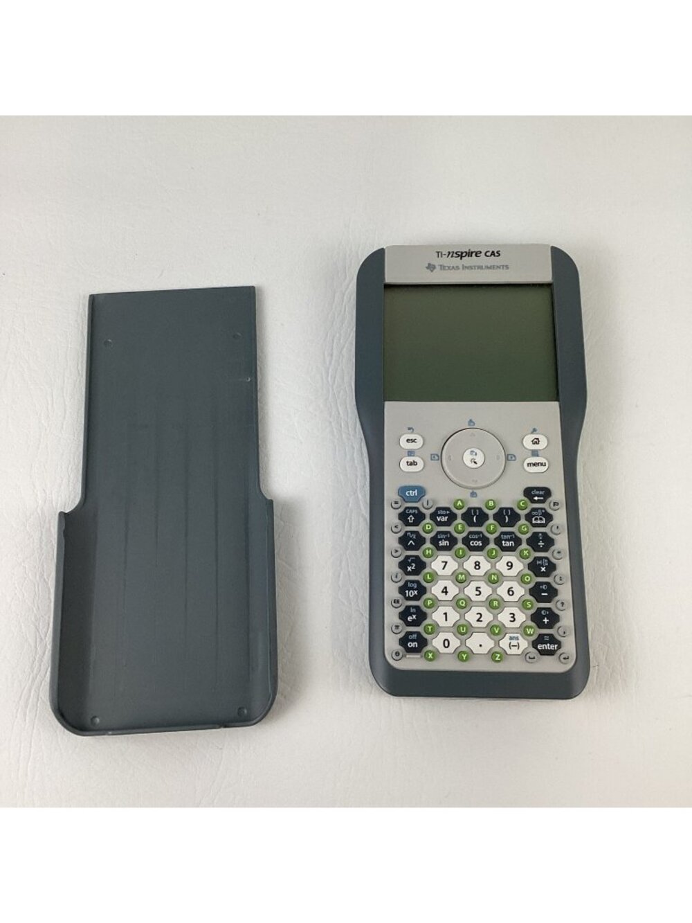 Texas Instruments TI Nspire CAS Graphing Calculator READ NO Battery Cover TESTED